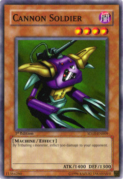 Cannon Soldier⁣ - Structure Deck: Machine Re-Volt⁣ (Common)⁣ [009]