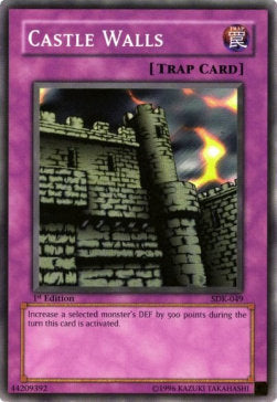 Castle Walls (V.2 - Common)⁣ - Starter Deck: Kaiba⁣ (Common)⁣ [049]