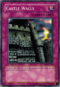 Castle Walls⁣ - Starter Deck: GX 2006⁣ (Common)⁣ [033]