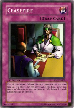 Ceasefire - Structure Deck: Dragon's Roar (Common) [SD1-022]
