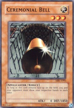 Ceremonial Bell (V.1 - Common)⁣ - Magic Ruler⁣ (Common)⁣ [092]
