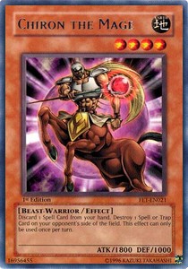 Chiron the Mage (V.1 - Rare)⁣ - Flaming Eternity⁣ (Rare)⁣ [021]