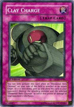 Clay Charge⁣ - Duelist Pack: Jaden Yuki⁣ (Super Rare)⁣ [030]