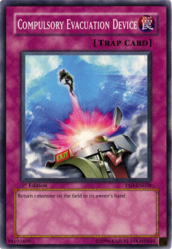 Compulsory Evacuation Device⁣ - Starter Deck: GX 2006⁣ (Common)⁣ [038]