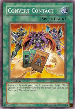 Convert Contact⁣ - Duelist Pack: Jaden Yuki 3⁣ (Common)⁣ [016]