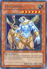 Criosphinx⁣ - Structure Deck: Invincible Fortress⁣ (Common)⁣ [010]