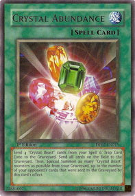 Crystal Abundance⁣ - Duelist Pack: Jesse Anderson⁣ (Rare)⁣ [015]