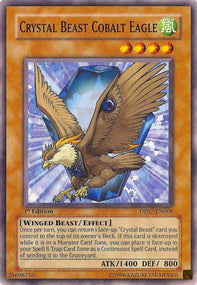 Crystal Beast Cobalt Eagle⁣ - Duelist Pack: Jesse Anderson⁣ (Common)⁣ [006]