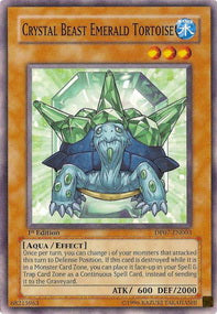 Crystal Beast Emerald Tortoise⁣ - Duelist Pack: Jesse Anderson⁣ (Common)⁣ [003]