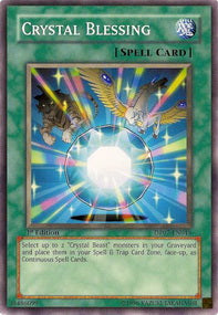 Crystal Blessing⁣ - Duelist Pack: Jesse Anderson⁣ (Common)⁣ [014]