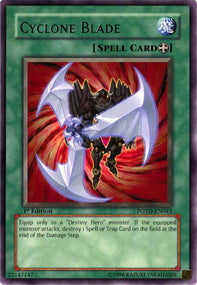 Cyclone Blade - Duelist Pack: Aster Phoenix (Common) [DP05-018]