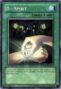 D - Spirit - Duelist Pack: Aster Phoenix (Common) [DP05-017]