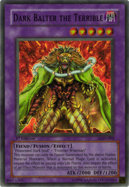 Dark Balter the Terrible (V.1 - Super Rare)⁣ - Legacy of Darkness⁣ (Super Rare)⁣ [002]