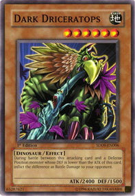Dark Driceratops⁣ - Structure Deck: Dinosaur's Rage⁣ (Common)⁣ [006]