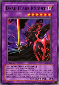 Dark Flare Knight (V.1 - Super Rare)⁣ - Dark Crisis⁣ (Super Rare)⁣ [017]