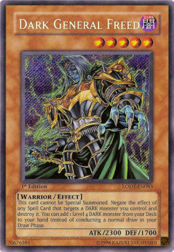 Dark General Freed⁣ - Light of Destruction⁣ (Secret Rare)⁣ [083]