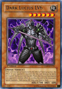 Dark Lucius LV6 (V.1 - Rare) - Cyberdark Impact (Rare) [CDIP-010]