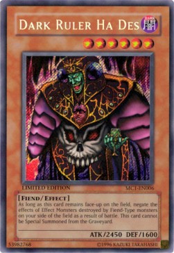 Dark Ruler Ha Des⁣ - Master Collection Vol. 1⁣ (Secret Rare)⁣ [006]