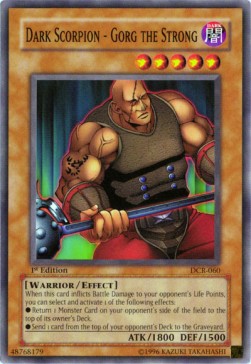 Dark Scorpion - Gorg the Strong (V.1 - Common)⁣ - Dark Crisis⁣ (Common)⁣ [060]
