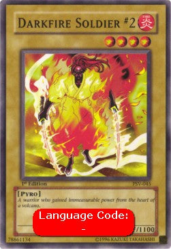 Darkfire Soldier #2 (V.2 - Common)⁣ - Pharaoh's Servant⁣ (Common)⁣ [045]
