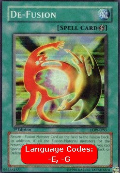 De-Fusion (V.1 - Super Rare)⁣ - Labyrinth of Nightmare⁣ (Super Rare)⁣ [097]