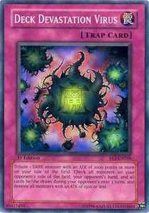 Deck Devastation Virus (V.1 - Super Rare)⁣ - Flaming Eternity⁣ (Super Rare)⁣ [058]