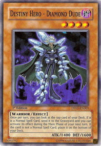 Destiny HERO - Diamond Dude⁣ - Duelist Pack: Aster Phoenix⁣ (Common)⁣ [003]