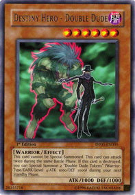 Destiny HERO - Double Dude⁣ - Duelist Pack: Aster Phoenix⁣ (Rare)⁣ [005]