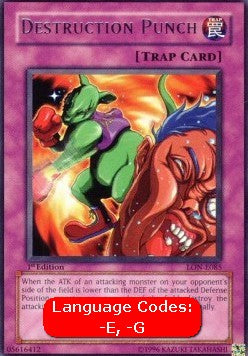 Destruction Punch (V.1 - Rare)⁣ - Labyrinth of Nightmare⁣ (Rare)⁣ [085]