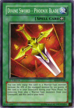Divine Sword - Phoenix Blade⁣ - Structure Deck: Warrior's Triumph⁣ (Common)⁣ [018]