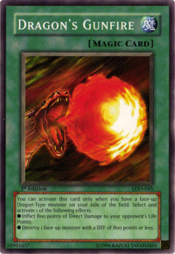 Dragon's Gunfire (V.1 - Common)⁣ - Legacy of Darkness⁣ (Common)⁣ [045]