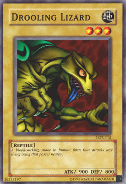 Drooling Lizard (V.2 - Common)⁣ - Legend of Blue Eyes White Dragon⁣ (Common)⁣ [115]