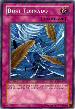 Dust Tornado⁣ - Structure Deck: Blaze of Destruction⁣ (Common)⁣ [027]