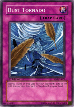 Dust Tornado⁣ - Structure Deck: Lord of the Storm⁣ (Common)⁣ [029]