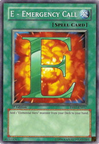 E - Emergency Call - Duelist Pack: Jaden Yuki 2 (Common) [DP03-017]