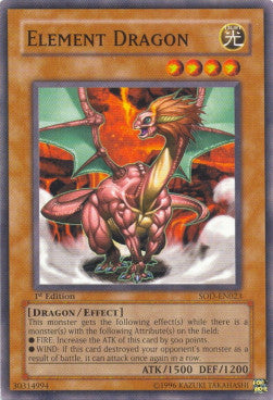 Element Dragon⁣ - Soul of the Duelist⁣ (Common)⁣ [023]