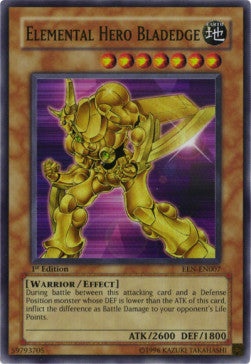Elemental HERO Bladedge (V.1 - Super Rare)⁣ - Elemental Energy⁣ (Super Rare)⁣ [007]