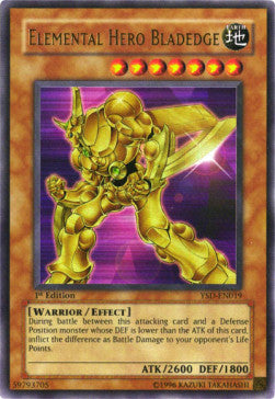 Elemental HERO Bladedge⁣ - Starter Deck: GX 2006⁣ (Ultra Rare)⁣ [019]