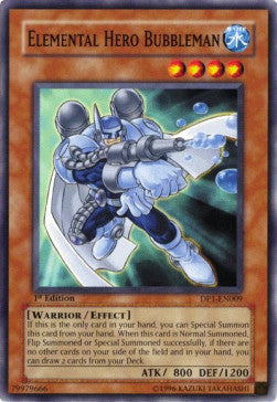 Elemental HERO Bubbleman⁣ - Duelist Pack: Jaden Yuki⁣ (Common)⁣ [009]