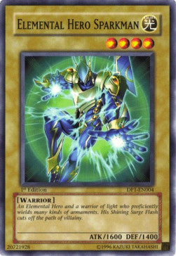 Elemental HERO Sparkman⁣ - Duelist Pack: Jaden Yuki⁣ (Common)⁣ [004]