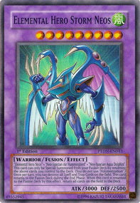 Elemental HERO Storm Neos⁣ - Phantom Darkness⁣ (Super Rare)⁣ [043]