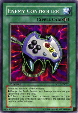 Enemy Controller⁣ - Structure Deck: Machine Re-Volt⁣ (Common)⁣ [027]