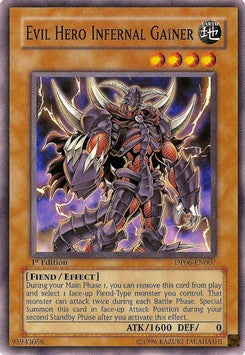 Evil HERO Infernal Gainer⁣ - Duelist Pack: Jaden Yuki 3⁣ (Common)⁣ [007]