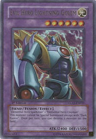 Evil HERO Lightning Golem (V.1 - Ultra Rare)⁣ - Gladiator's Assault⁣ (Ultra Rare)⁣ [039]