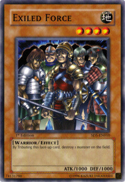 Exiled Force⁣ - Structure Deck: Warrior's Triumph⁣ (Common)⁣ [010]