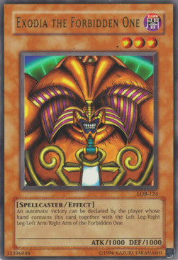 Exodia the Forbidden One (V.2 - Ultra Rare) - Legend of Blue Eyes White Dragon (Ultra Rare) [LOB-124]