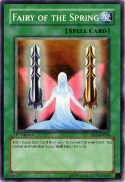 Fairy of the Spring⁣ - Structure Deck: Warrior's Triumph⁣ (Common)⁣ [028]