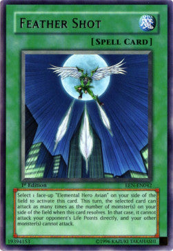 Feather Shot (V.1 - Rare)⁣ - Elemental Energy⁣ (Rare)⁣ [042]