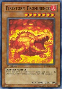 Firestorm Prominence⁣ - Strike of Neos⁣ (Common)⁣ [026]