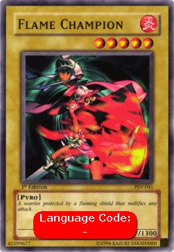 Flame Champion (V.2 - Common)⁣ - Pharaoh's Servant⁣ (Common)⁣ [041]